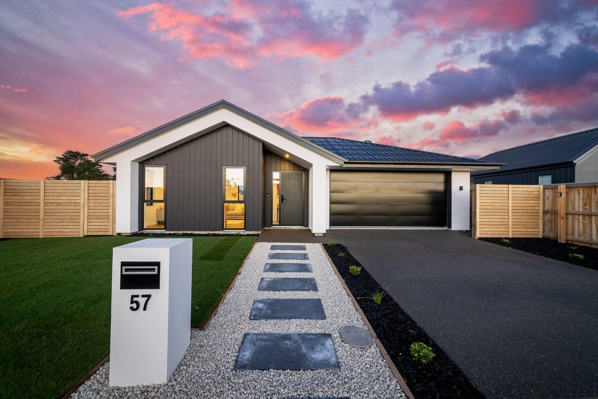 Modern home floor plan - Architecturally inspired